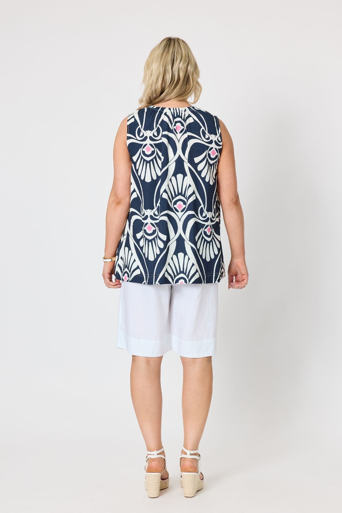 Riviera Print Top