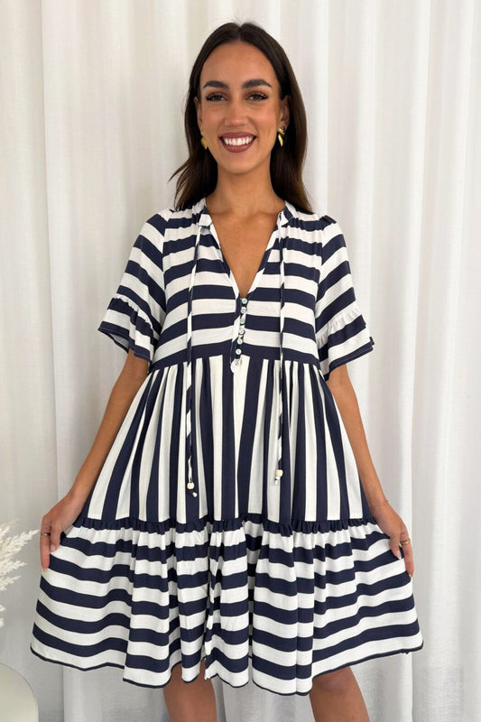 Seaside Stripe Dress