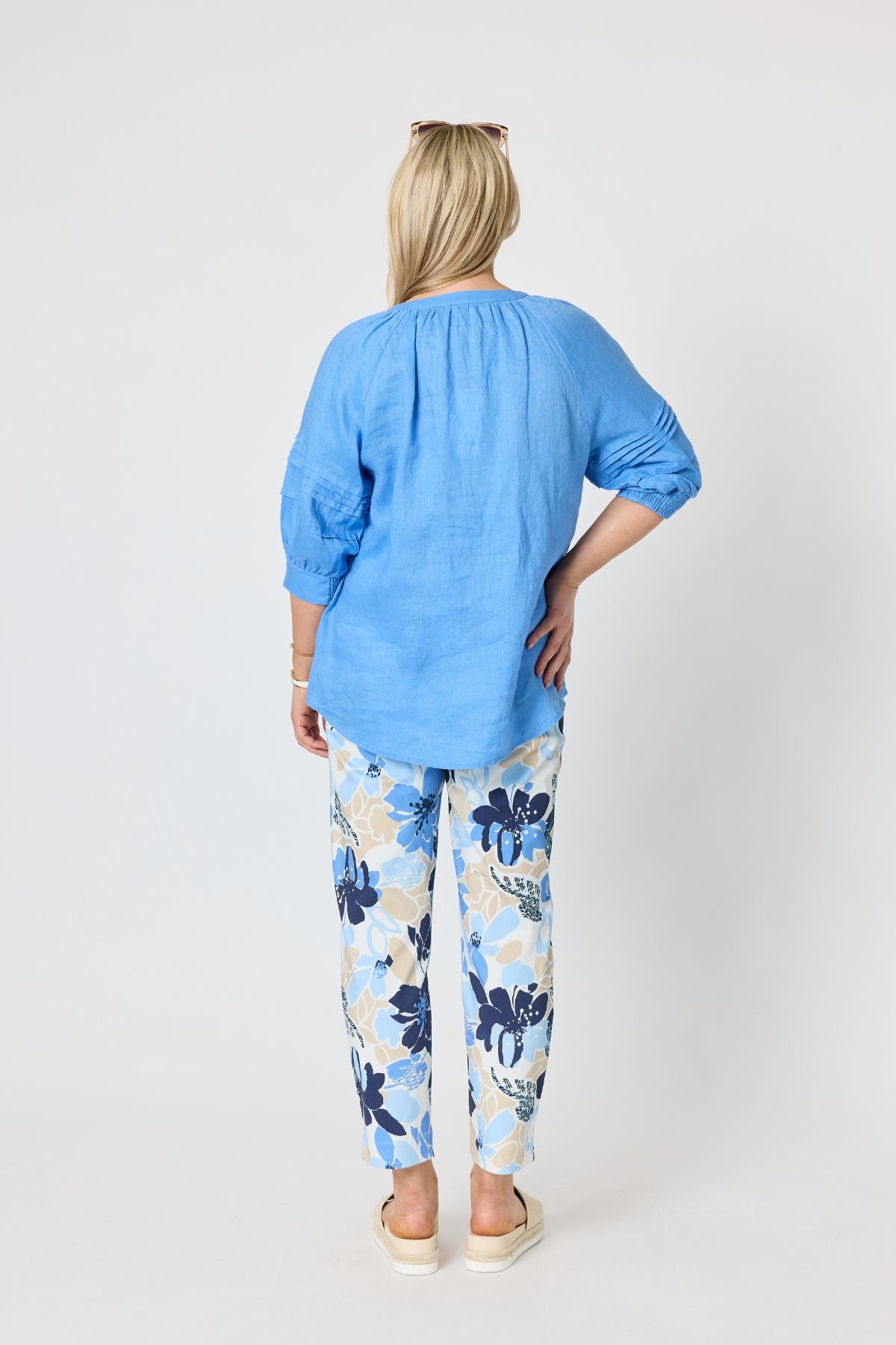 Katie Linen Top