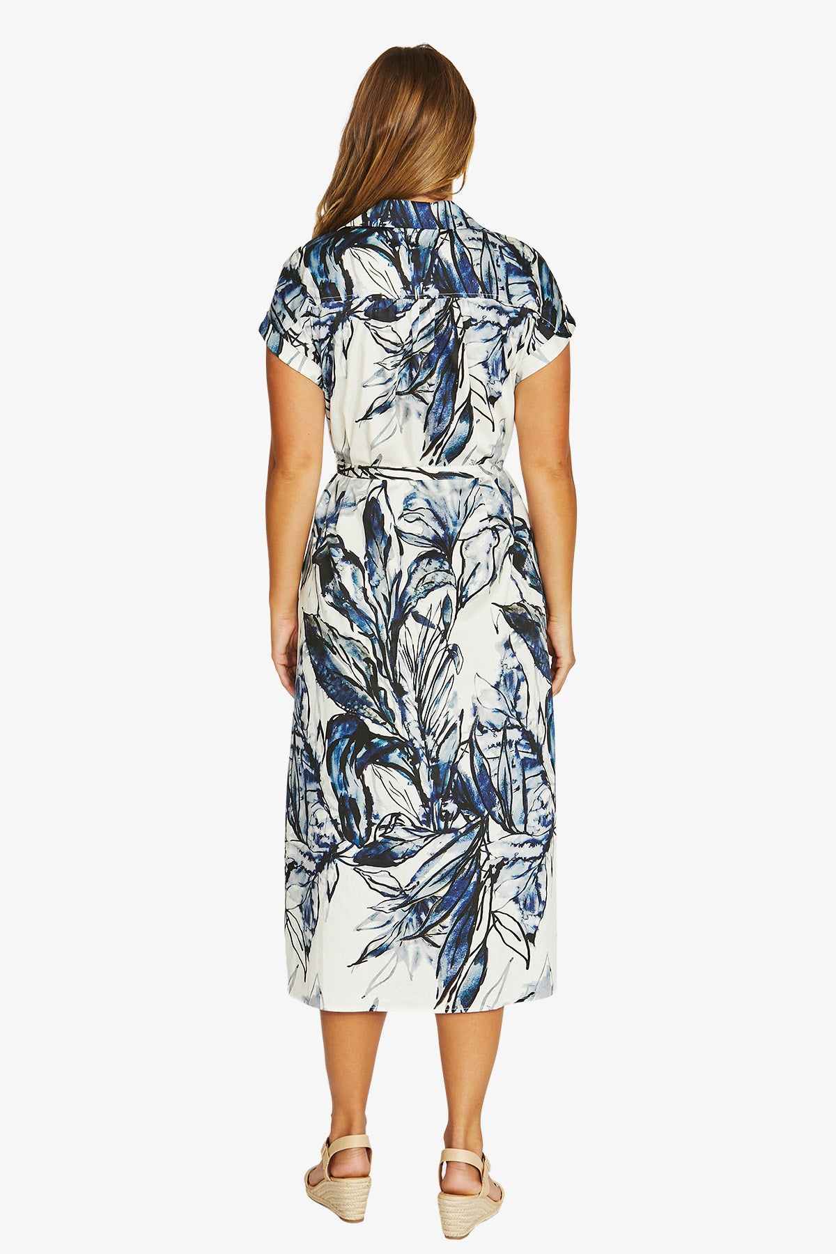 Inky Abstract Dress