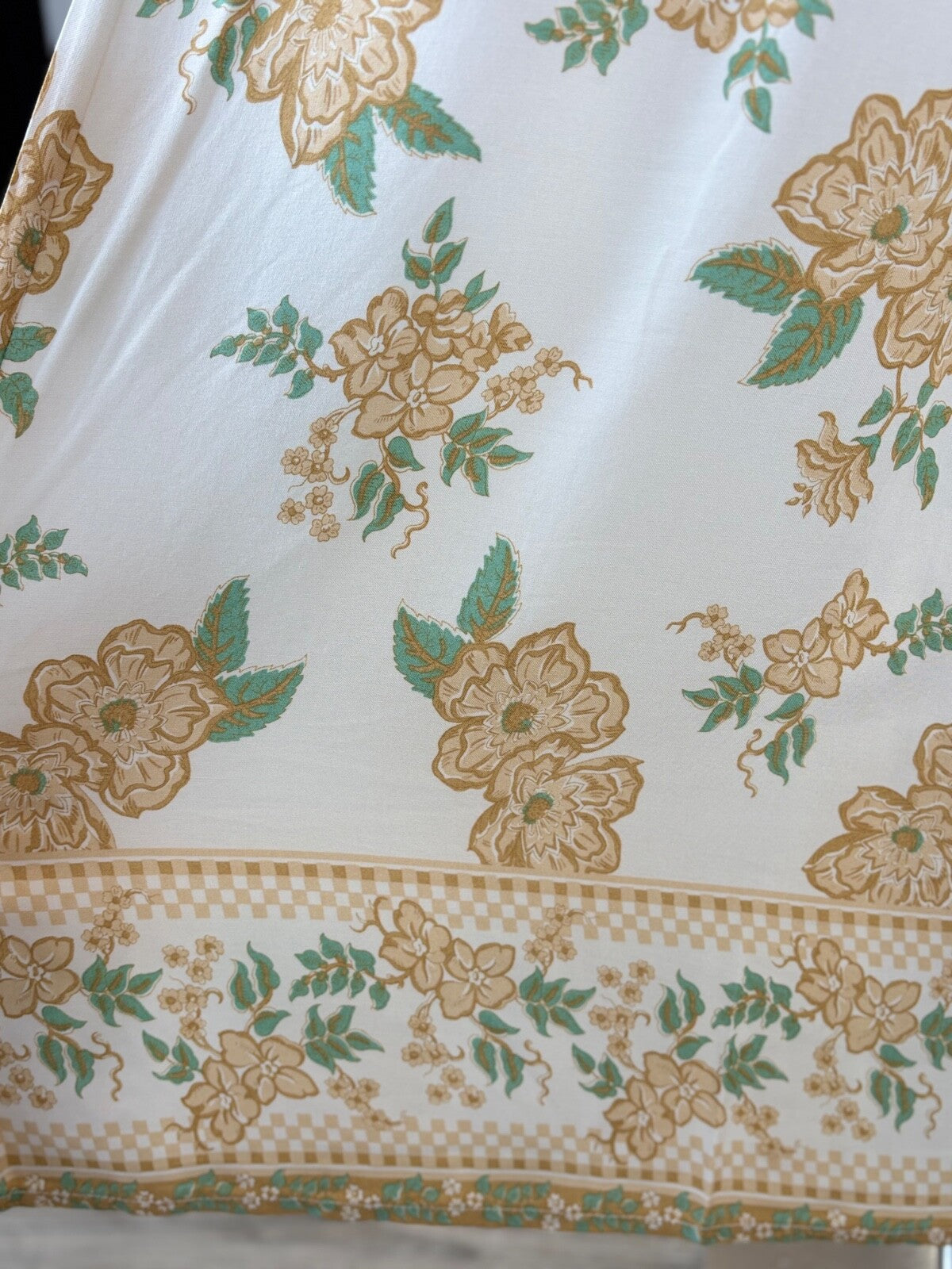 Golden Bloom Palazzo Pants