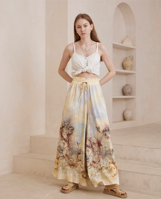 Vintage Garden Wide Leg Pants