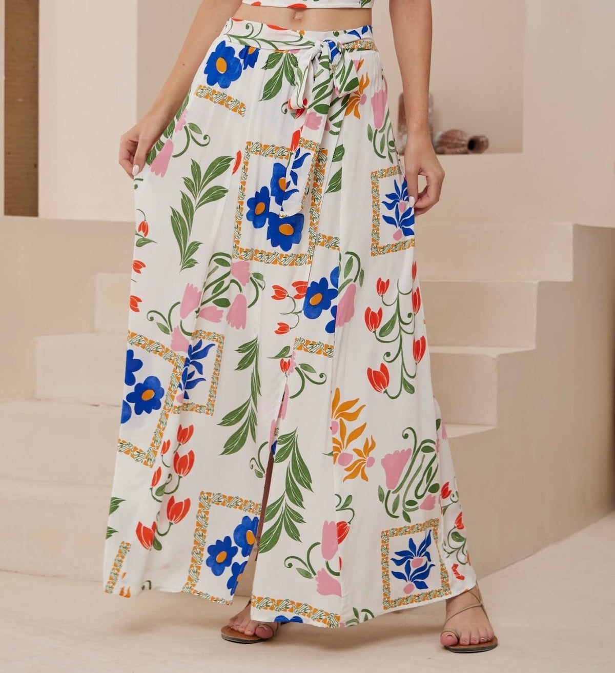 Festival Bloom Wrap Skirt