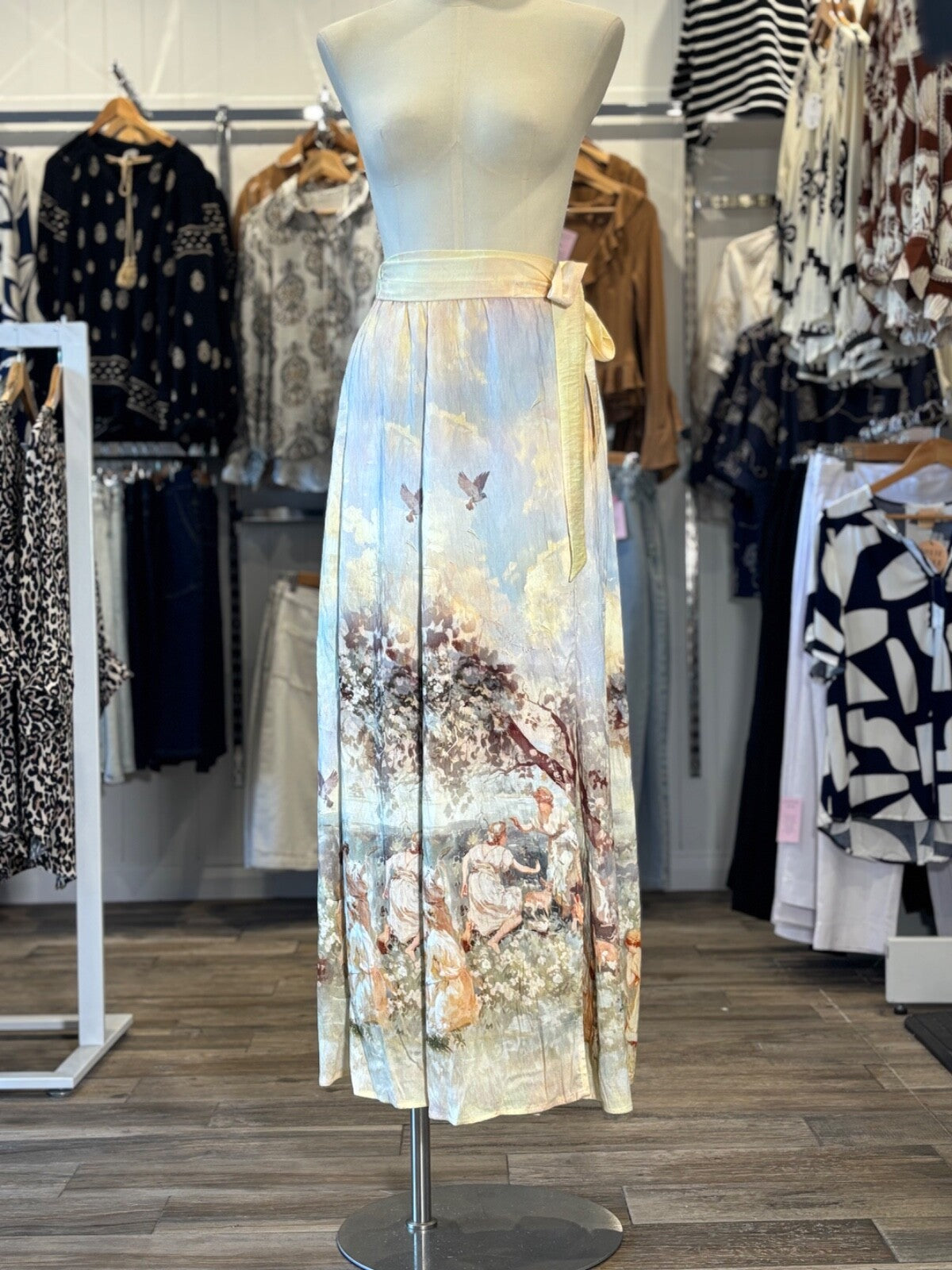 Vintage Garden Maxi Wrap