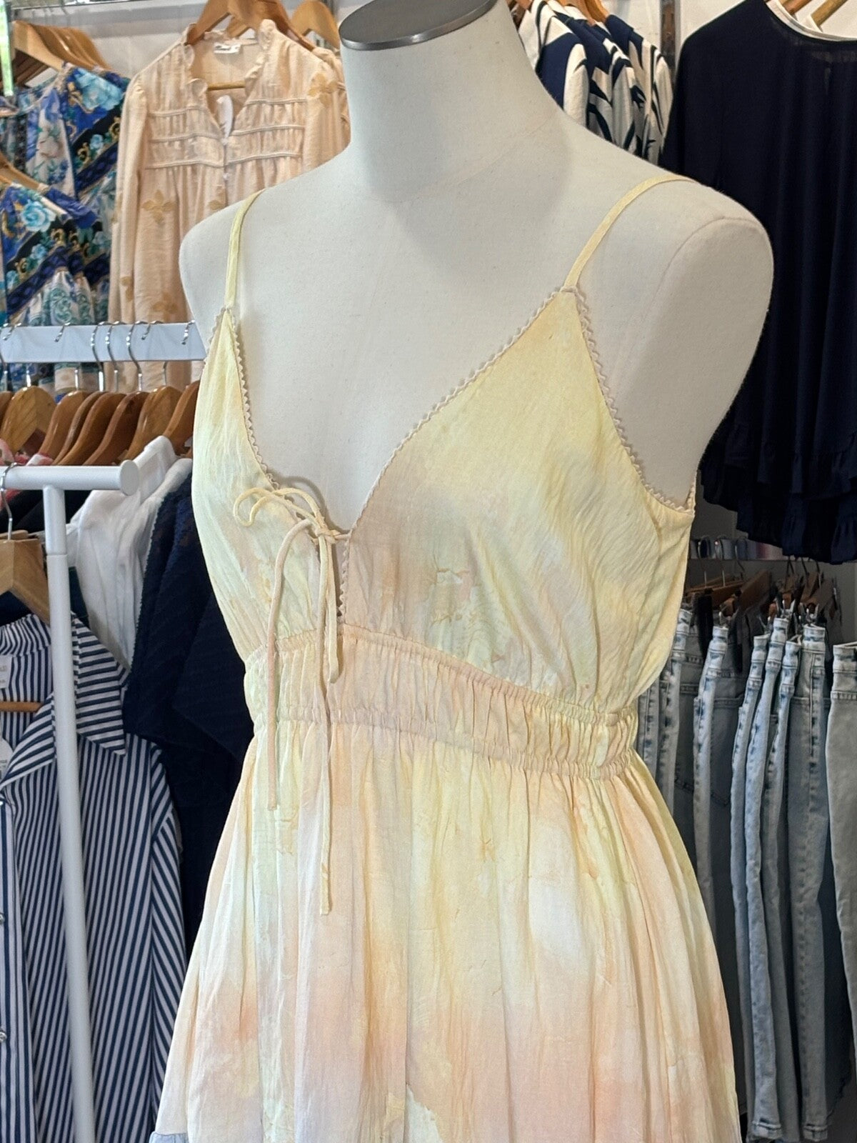 Vintage Garden Maxi Dress