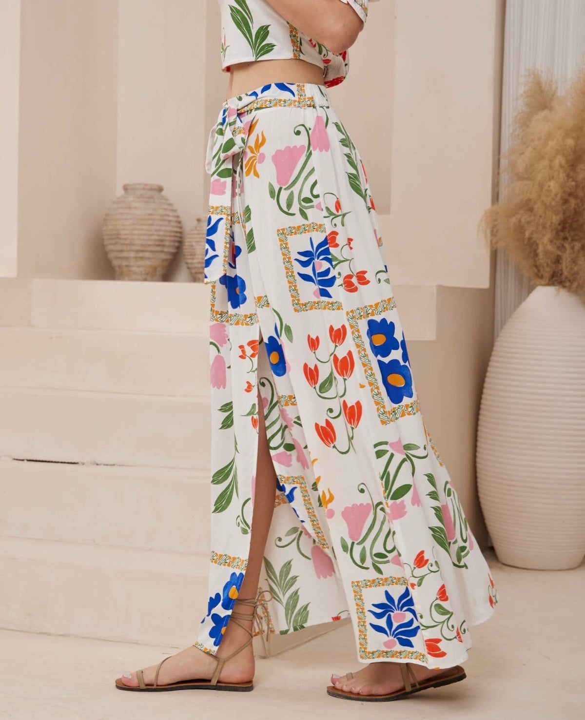 Festival Bloom Wrap Skirt
