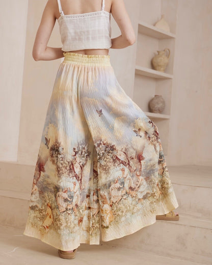 Vintage Garden Wide Leg Pants