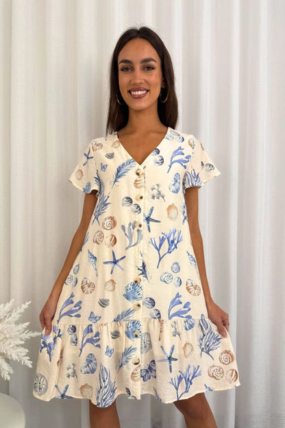 Seashell Breeze Dress