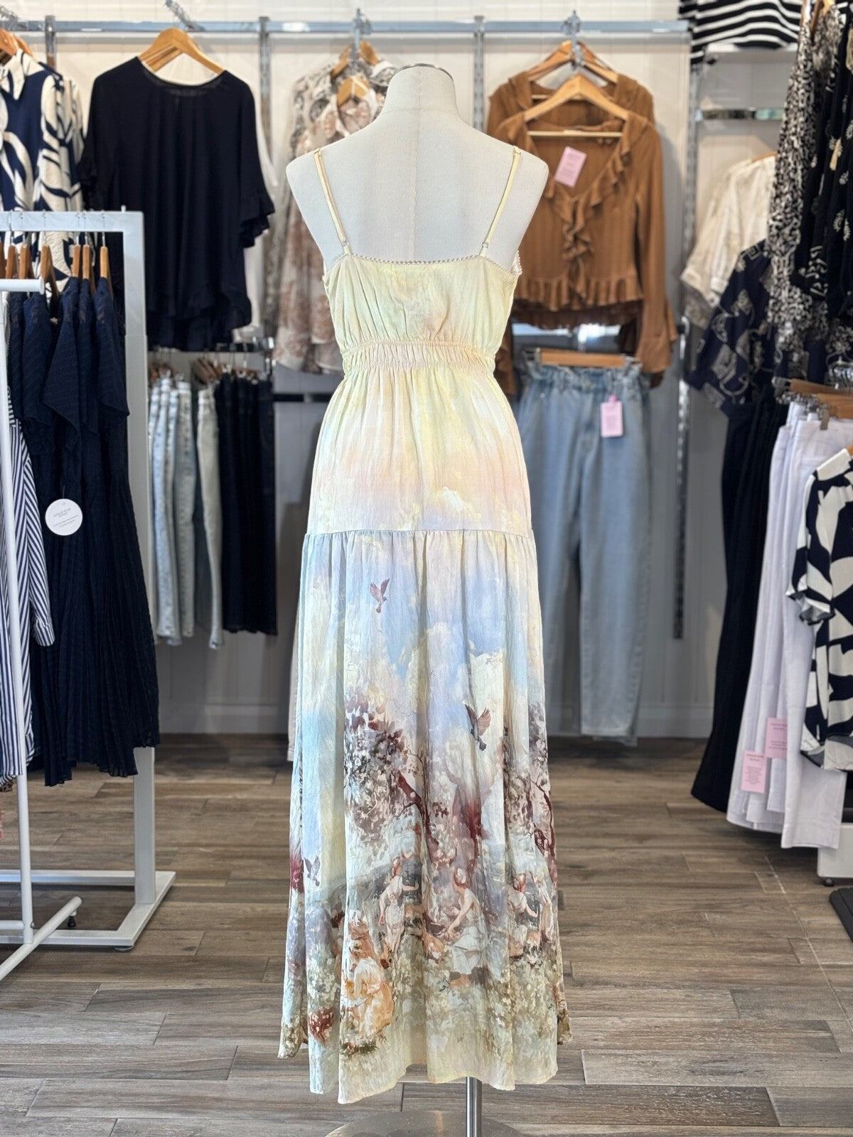 Vintage Garden Maxi Dress