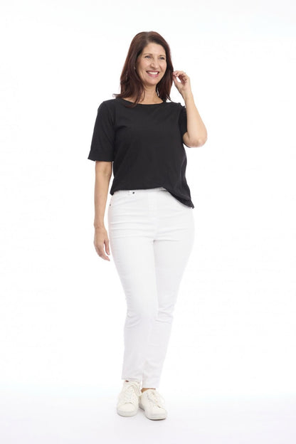 Cuff Hem T-shirt