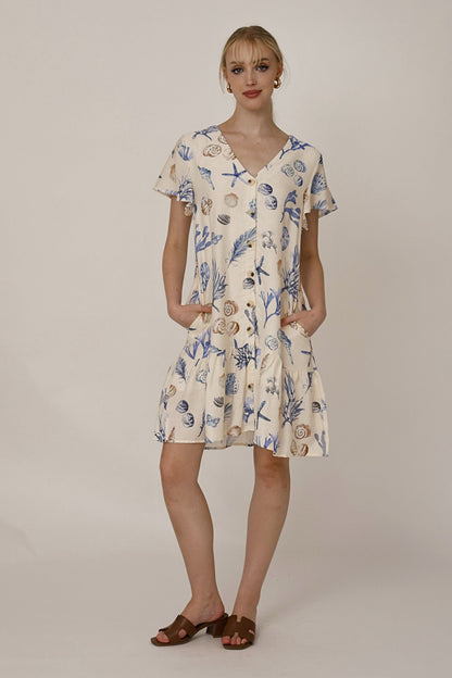 Seashell Breeze Dress
