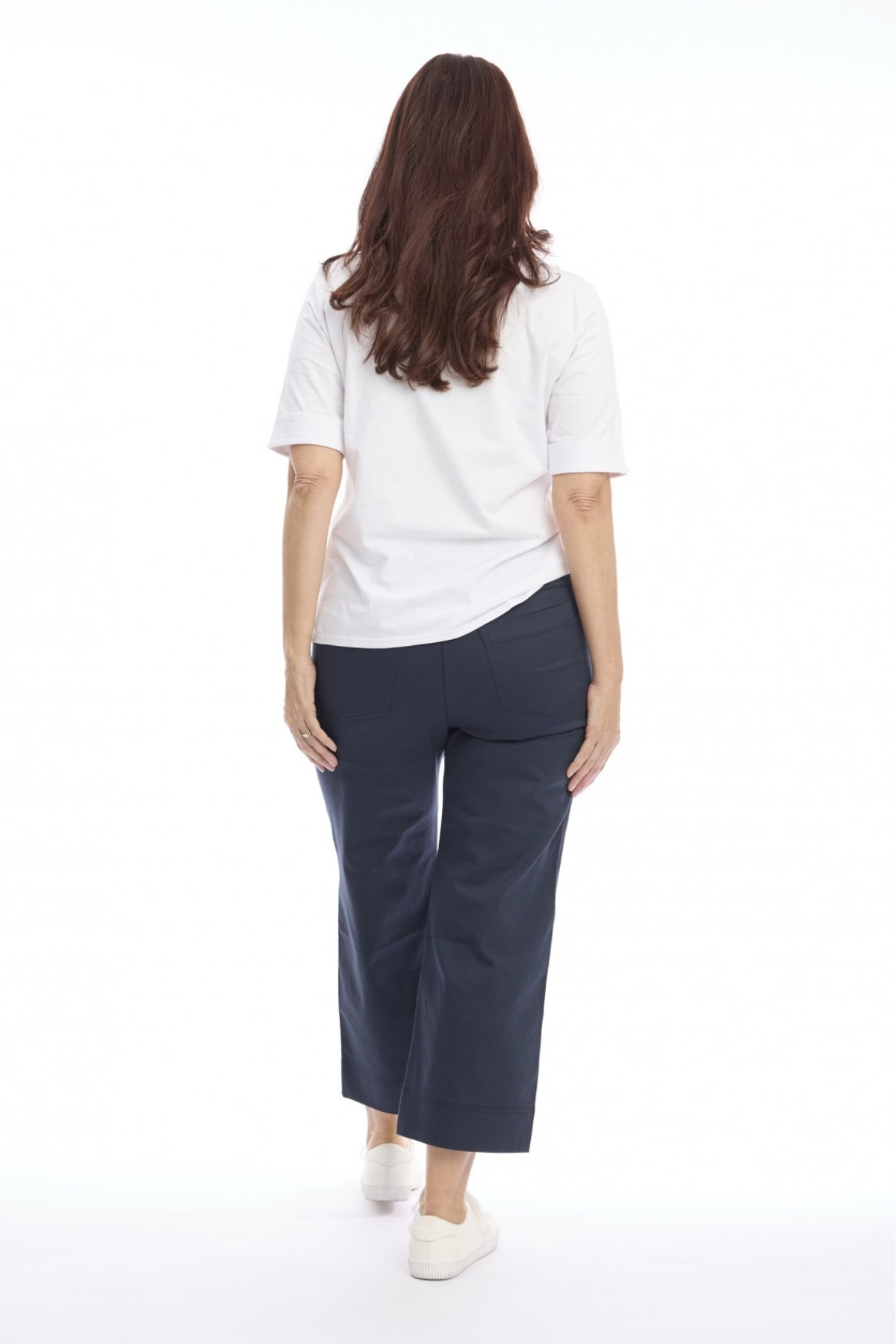 Drawstring Wide Leg 7/8