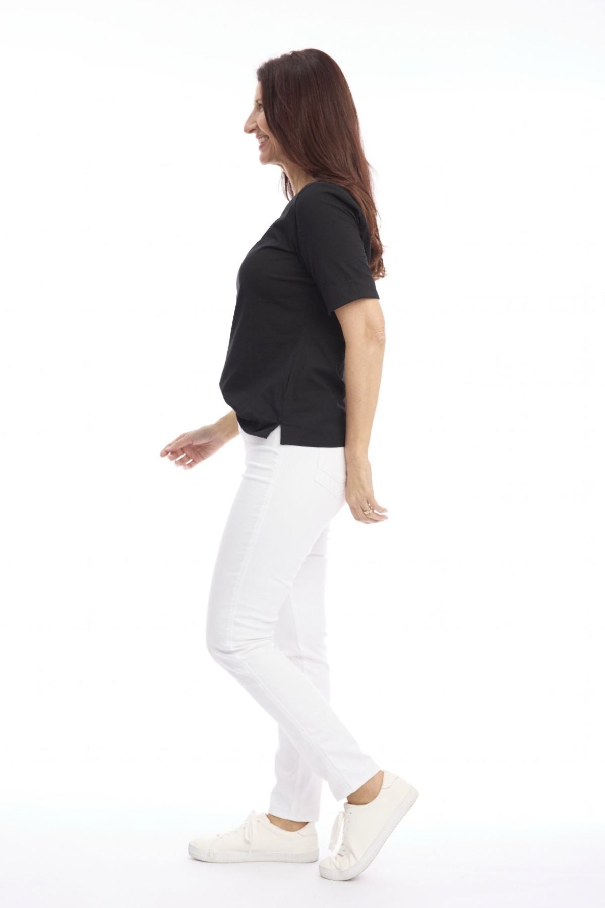 Cuff Hem T-shirt