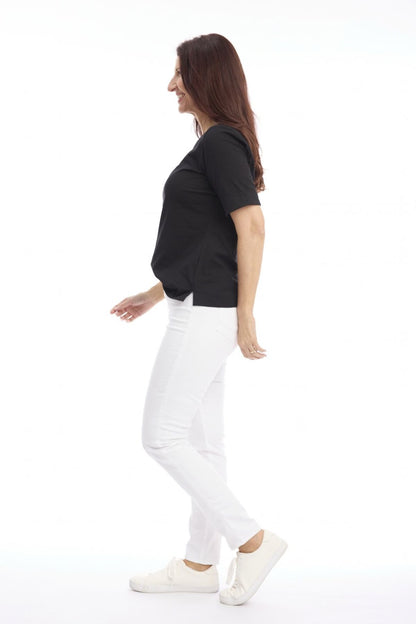 Cuff Hem T-shirt