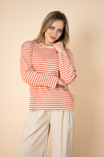 Stripe Tencel Top
