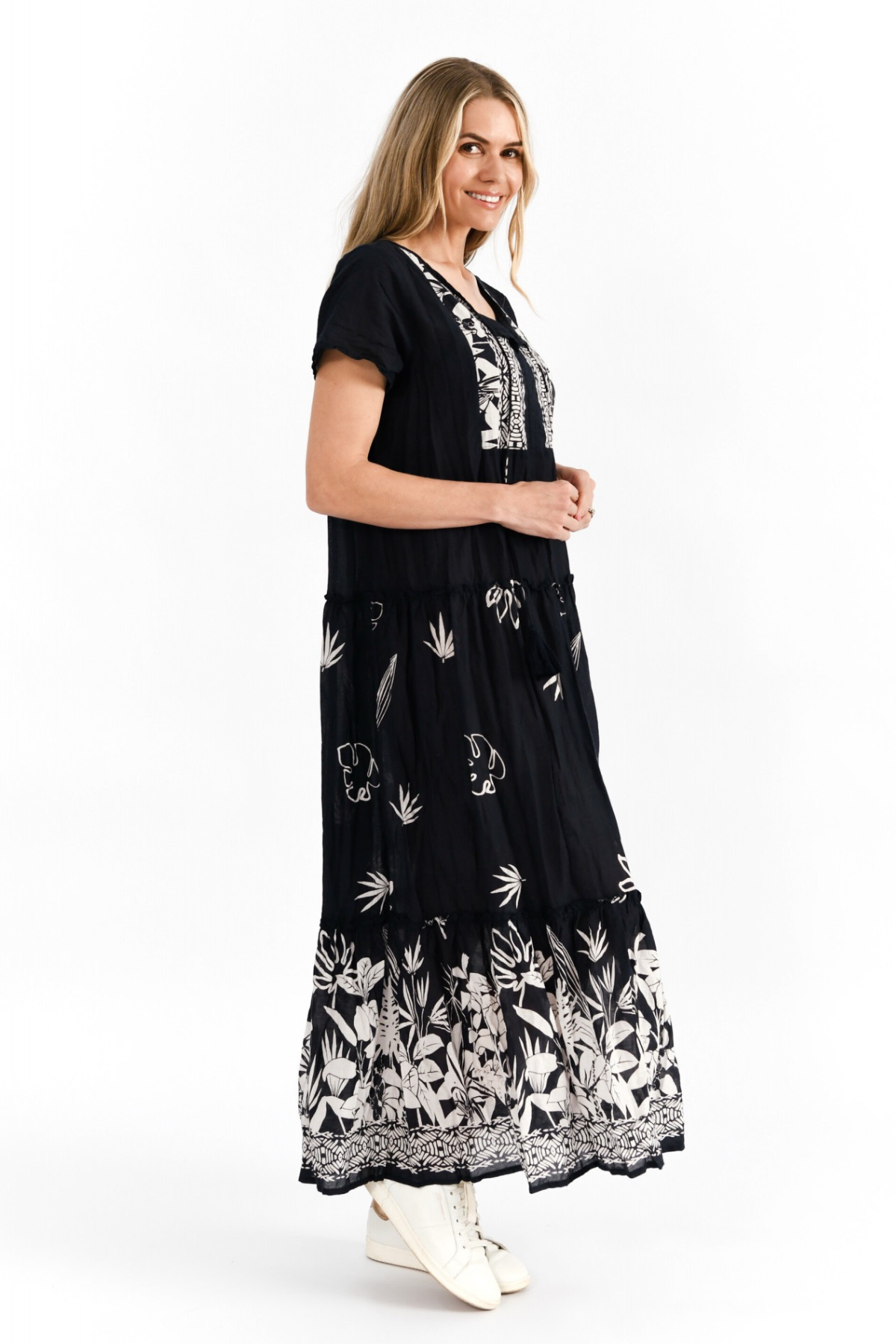 Zola V Neck Maxi Dress