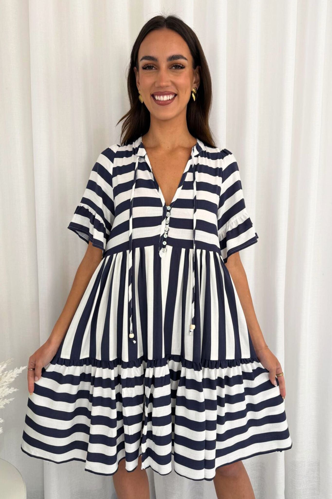 Seaside Stripe Dress