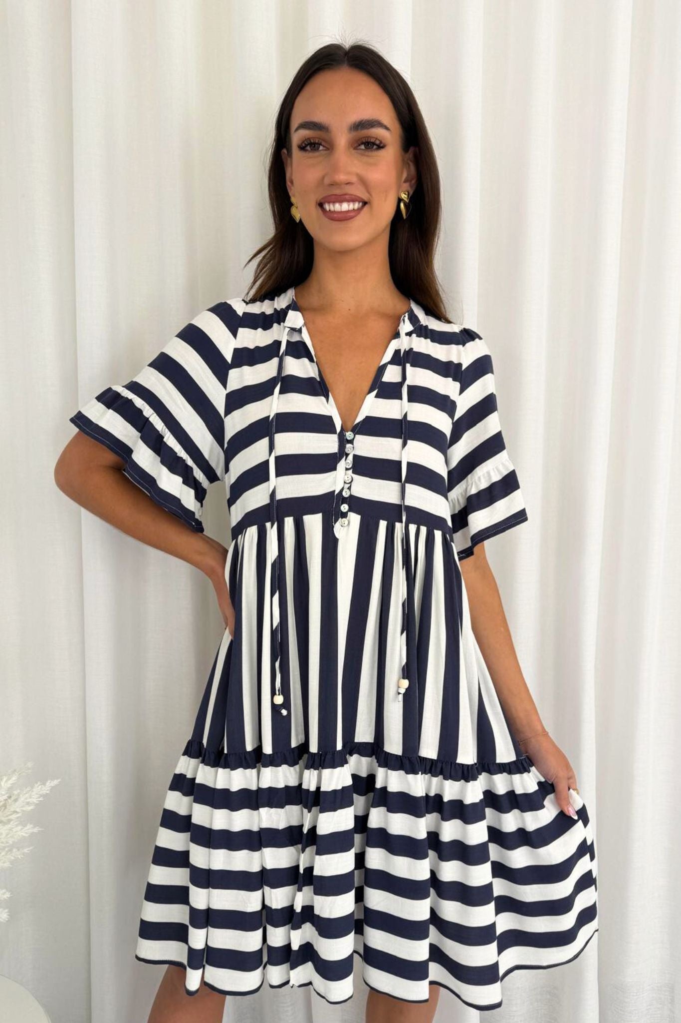 Seaside Stripe Dress