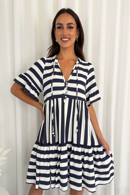 Seaside Stripe Dress