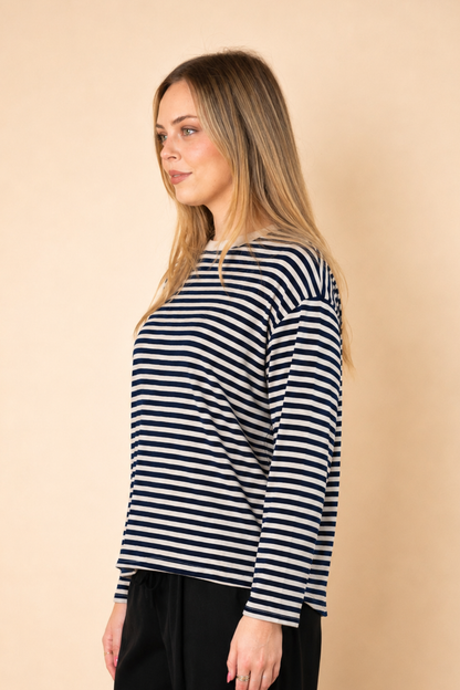 Stripe Tencel Top