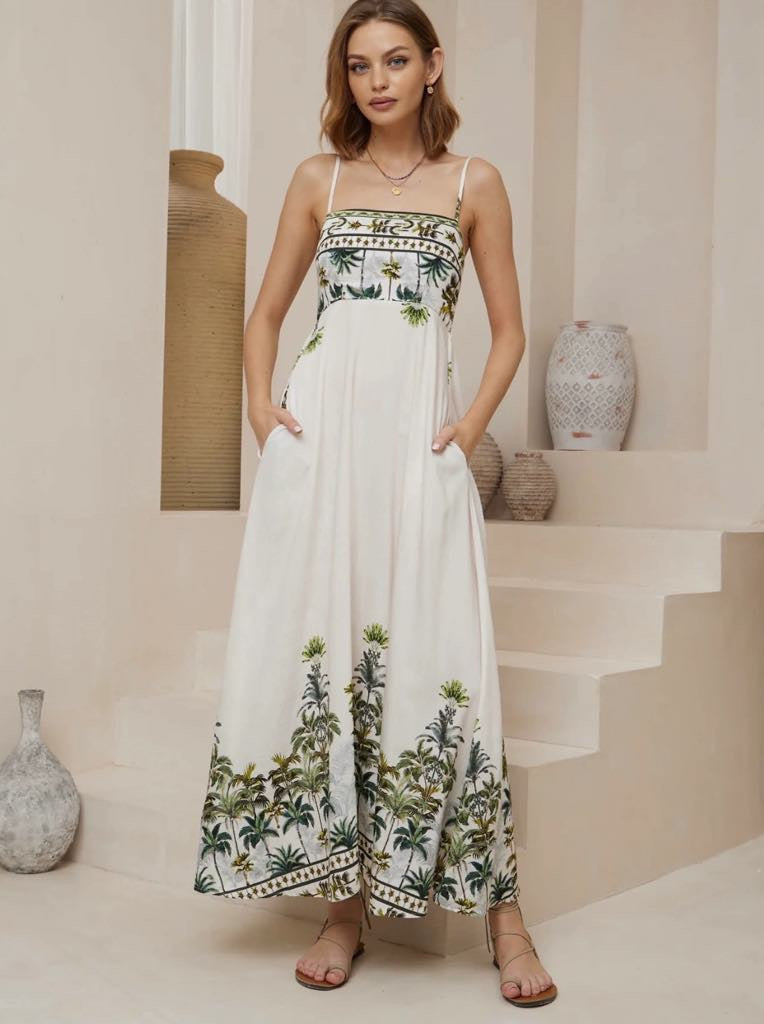 Palm String Dress