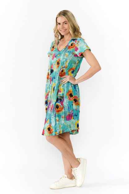 Nicola Dress Cap Sleeve