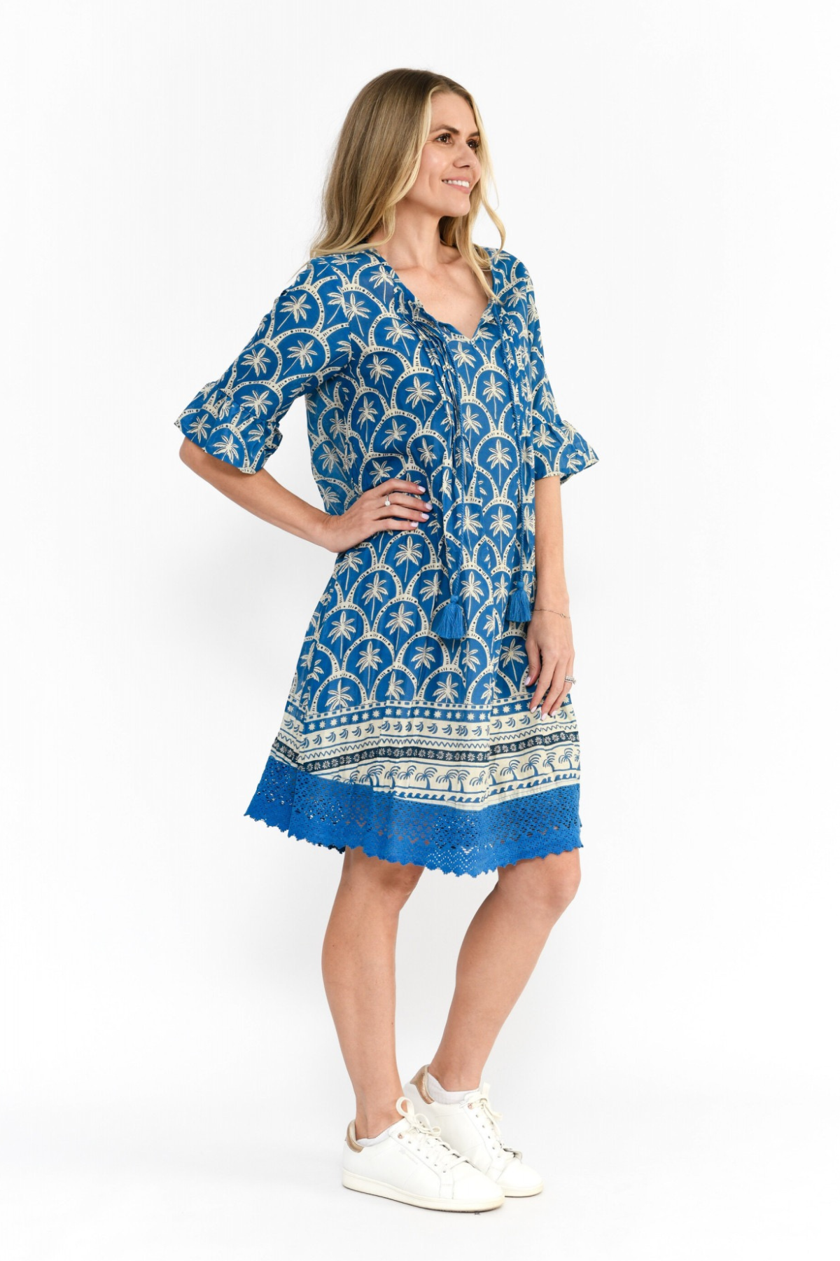 Palm Border Dress