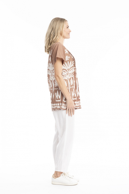 Tribal Border Mocha