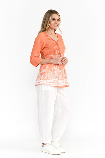 Tina V Neck Top