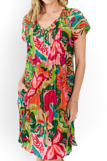 Nicola Dress Cap Sleeve
