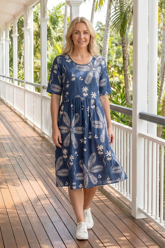 Yvonne Dress Round Neck