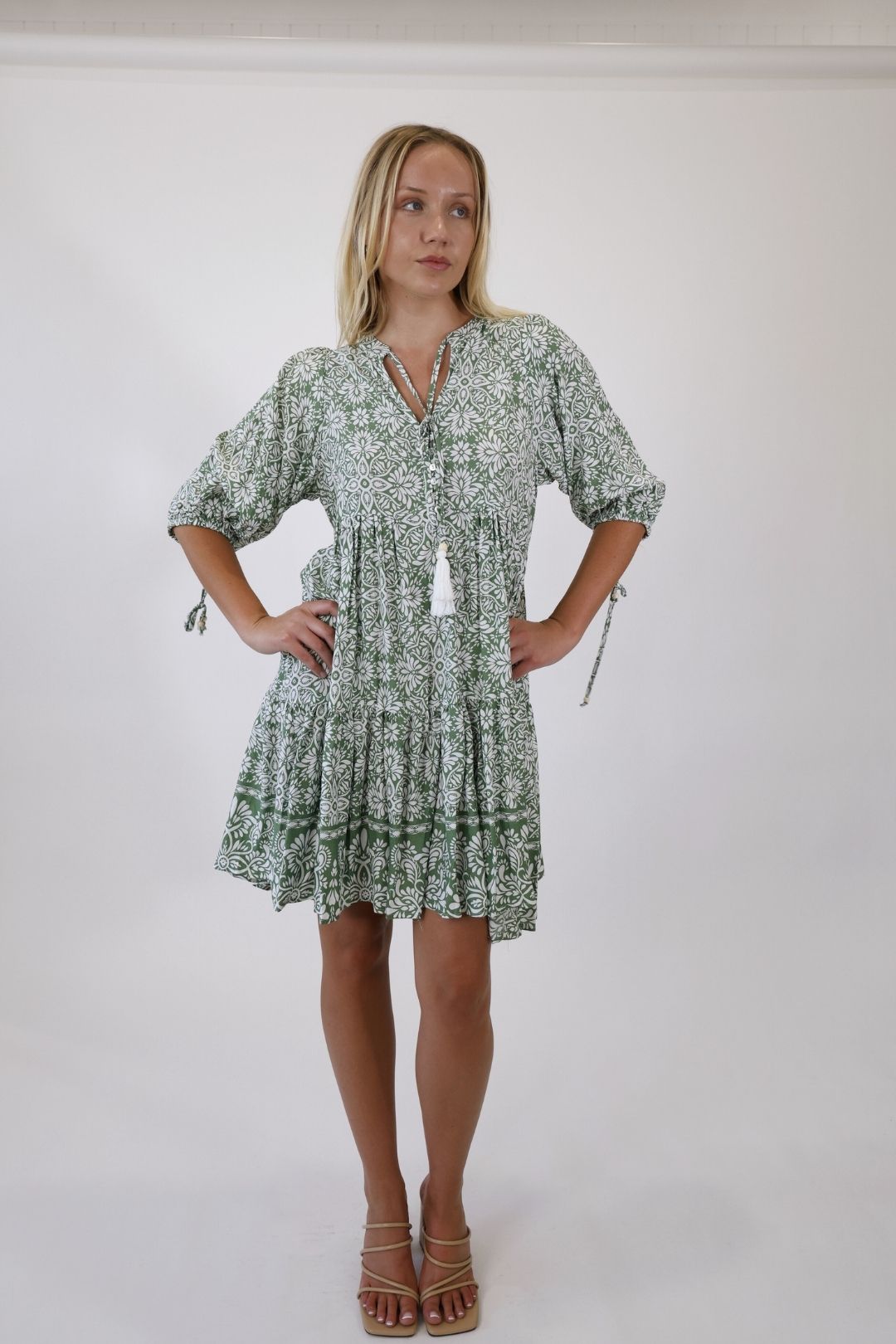 Meadow Vine Dress – Green