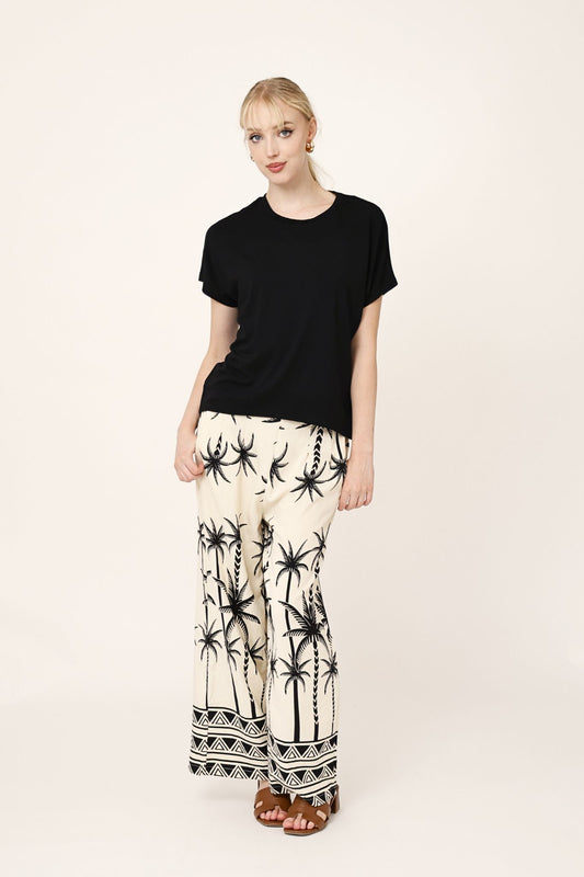 Palm Noir  Pants