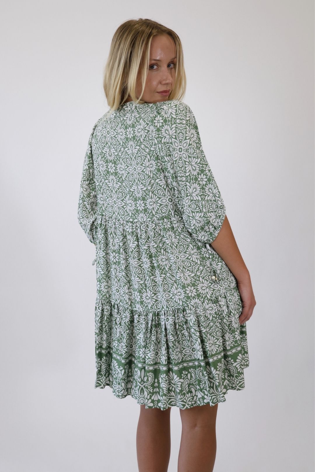Meadow Vine Dress – Green