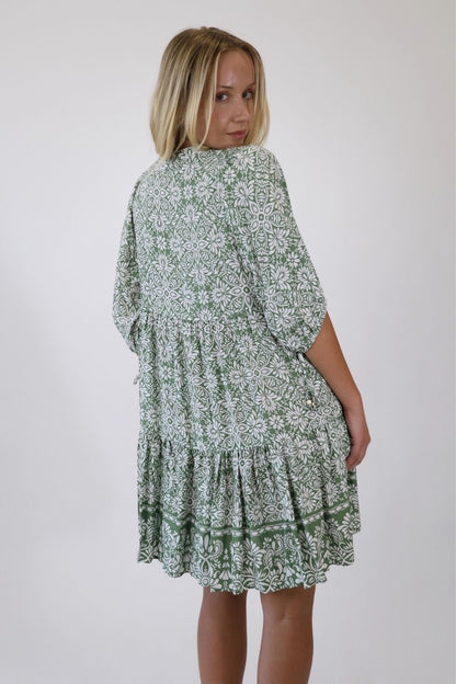 Meadow Vine Dress – Green