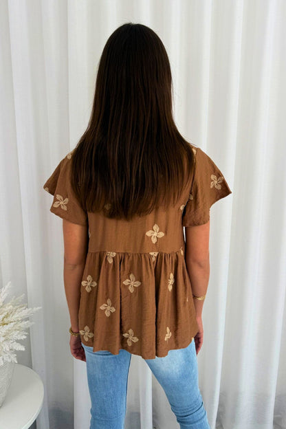 Cocoa Blossom Top