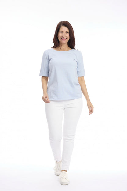 Cuff Hem T-shirt