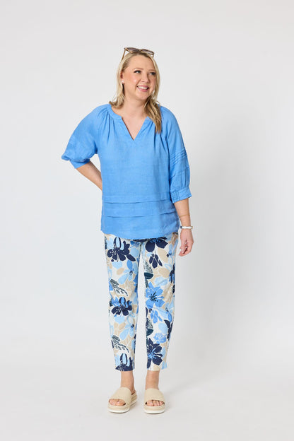 Katie Linen Top