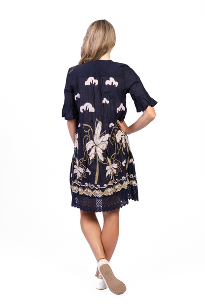 Seaside Navy Dress