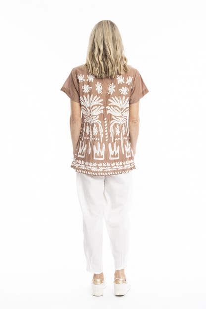 Tribal Border Mocha