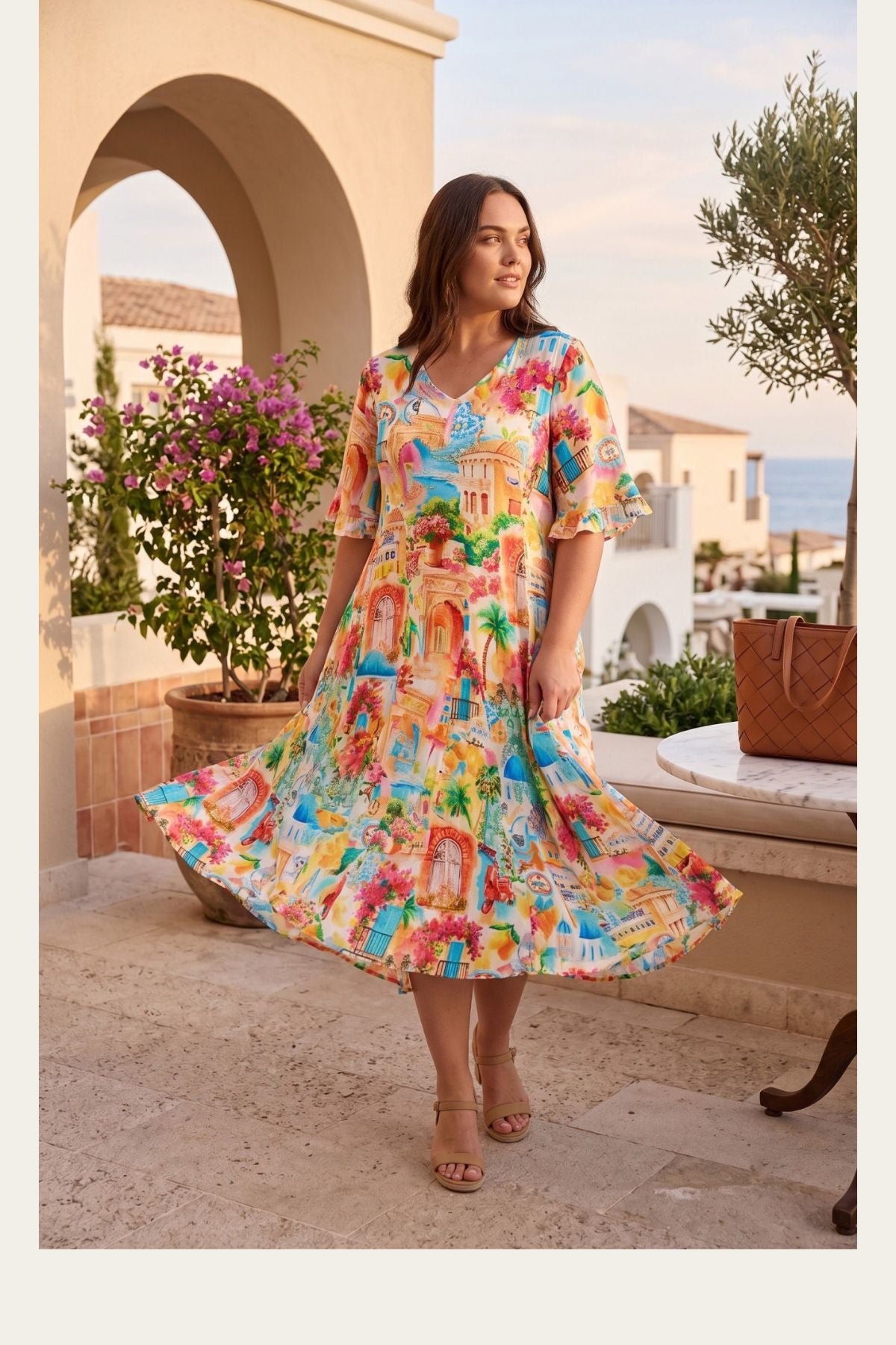 Le Moulin Dress Godet