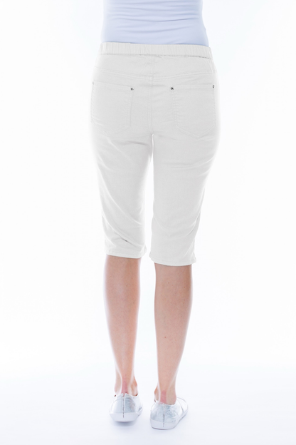 Stretch Denim Shorts