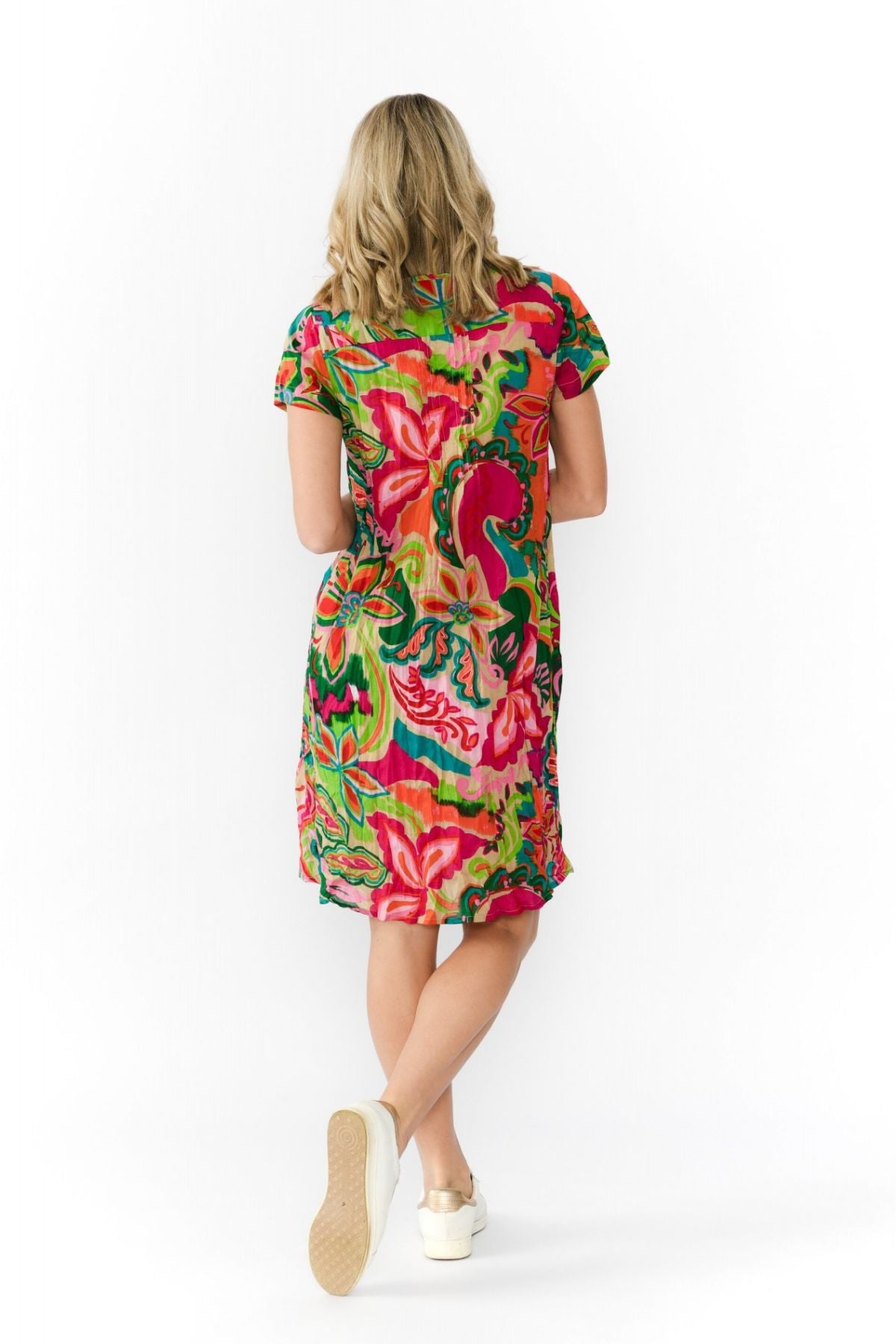 Nicola Dress Cap Sleeve