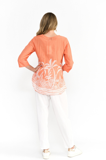 Tina V Neck Top