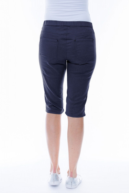 Stretch Denim Shorts