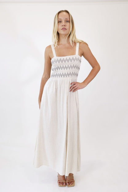 Linen Sky Dress