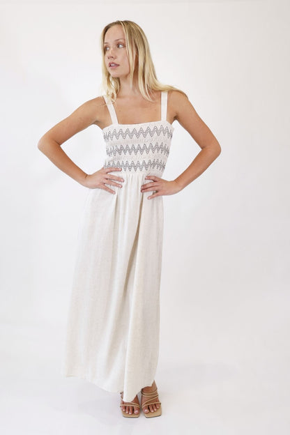 Linen Sky Dress