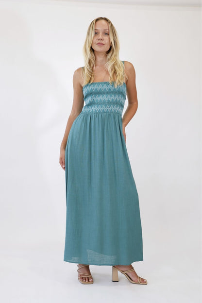 Linen Sky Dress
