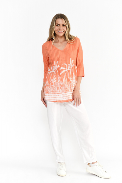 Tina V Neck Top
