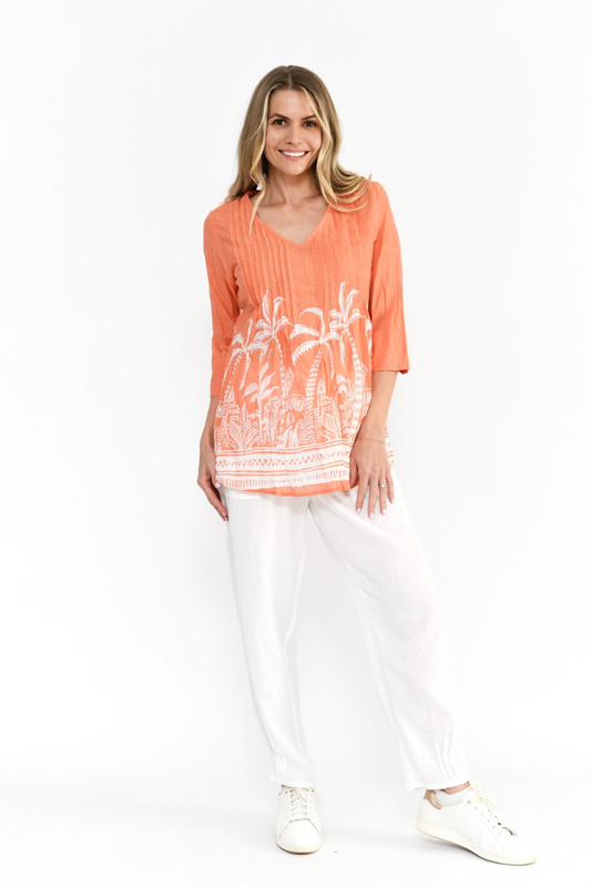 Tina V Neck Top
